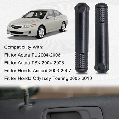 Paquete (2) Perilla de bloqueo de puerta Perilla de bloqueo de puerta Pull para Honda Accord 2003-2007 Foto 1 de 4