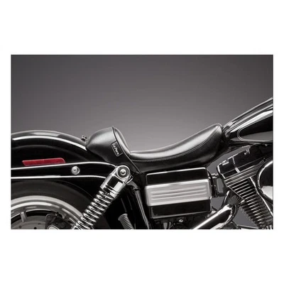 Sella le pera monoposto stubs cafe nera liscia 06-17 dyna - Immagine 1 di 2