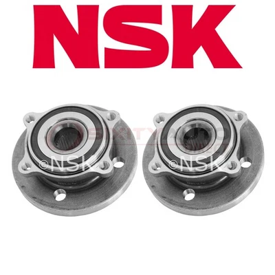 2 pc NSK Front Wheel Bearing Hub Assembly for 2006-2015 Mini Cooper - uv Foto 1 de 4