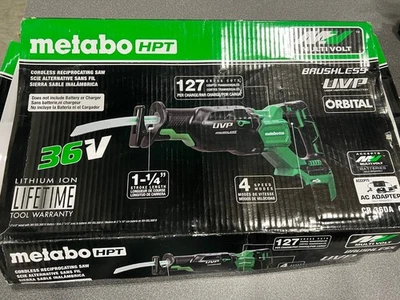 Metabo CR36DA HPT 36V Cordless Brushless Reciprocating Saw - Image 1 of 4