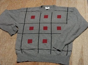 Neiman Marcus Sweater Adult Large Gray 100% Scottish Cashmere - Picture 1 of 6