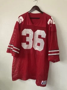 Camiseta de fútbol americano vintage Champion Ohio State Buckeyes para hombre XXL roja #36 hecha en EE. UU. - Imagen 1 de 8