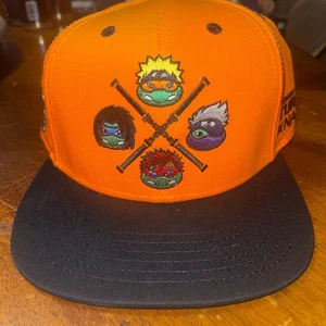 Teenage Mutant Ninja Turtles x Naruto Snapback Hat *NEW w/ Tag* Official VIZ - Picture 1 of 9