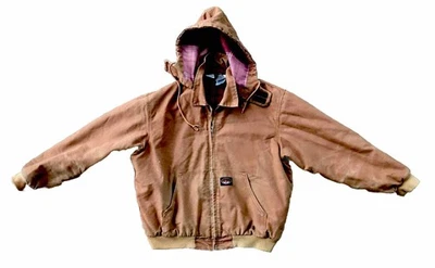 Rasco FR XRC 2 Brown Duck Canvas Hooded Work Coat Jacket - Men’s Size 2XL XXL - Image 1 of 4