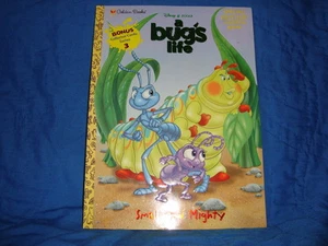 Vintage 1998 Golden Books "A Bug's Life" Coloring Book - Imagen 1 de 4