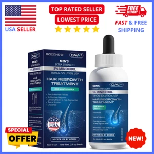 Suero para el crecimiento del cabello de los hombres: fortalece las raíces y promueve el cabello más grueso y lleno - Imagen 1 de 8