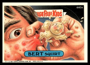 1987 Topps Garbage Pail Kids Series 11 #440a Bert Squirt - Bild 1 von 2
