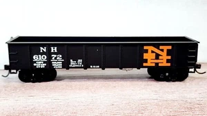 New Haven RR 40' Gondola 61072 Black Orange Roundhouse Owner Built w Kadees HO - Picture 1 of 7