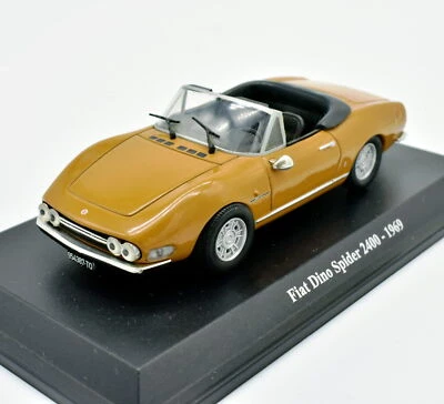 Modellino auto scala 1:43 FIAT DINO SPIDER collezione diecast modellismo edicola - Immagine 1 di 3