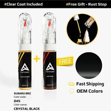 Car Touch Up Paint For SUBARU BRZ Code: D4S CRYSTAL BLACK