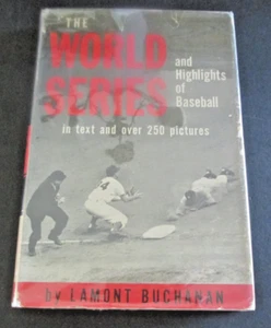VTG 1951 The World Series & Highlights of Baseball Lamont Buchanan 256p Book - Picture 1 of 12