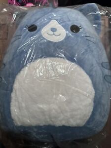 Squishmallow Carizma 16-in Blue Cat New In Bag 16 BAM Exclusive
