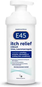 E45 Dermatological Itch Relief Cream, Moisturising Dual Action Treatment 500g - Picture 1 of 5