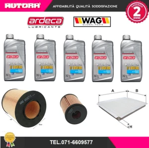 KIT5 Kit tagliando + 5lt olio motore adatto a Mercedes A (W168) (WAG+ARDECA). - Imagen 1 de 1