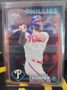 2024 Topps Chrome Bryce Harper Base- Phillies - - Bild 1 von 2