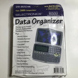 Selectronics DS-80CHR Data Organizer New - Photo 1 sur 6