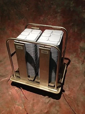 4 PC Lot Serving School Lunch Divided trays NSF approved Gurdwara - Image 1 of 4