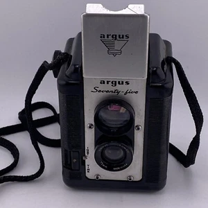 Antique Argus Seventy-five 75mm Camera Art Deco For Display Bakelite Untested - Picture 1 of 3