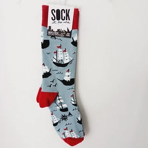 Calcetines Crew Hombres Mujeres Velero Goleta Pirata Windjammer ENVÍO COMBINADO - Imagen 1 de 11