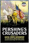 Pershing's Crusaders - 1918 - Film de guerre mondiale - Aimant de propagande