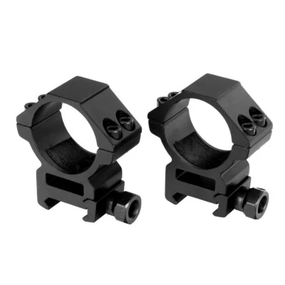 INTHETARGET Colliers de fixation Bas pour lunette de tir rail picatinny diamètre 30 mm