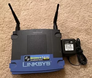 Linksys WRT54G v5 2.4 GHz 54 Mbps 4-Port Wireless G Broadband Router - Picture 1 of 4