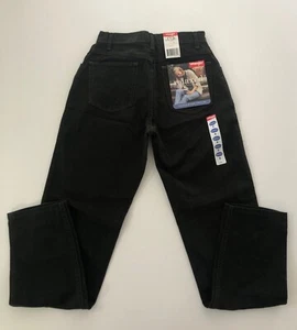 New WRANGLER High Rise Jeans NWT Sz 8 Relaxed Fit Mom Forest Green - Picture 1 of 9