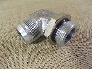 90 DEG. ELBOW 1" FLARED - 1" MALE PIPE FITTING HYDRAULIC NEW - Picture 1 of 4
