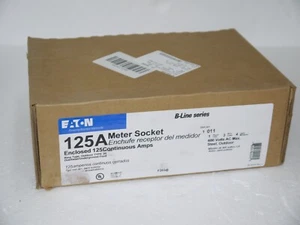 Eaton 011 B-Line Series Meter Socket 600VAC 125 Amp Single Phase 3-Wire New - Picture 1 of 6