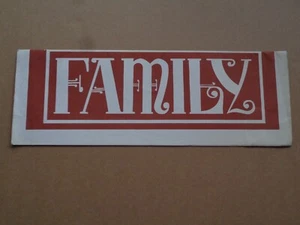 Family 1970 UK Tour Programme - Picture 1 of 2