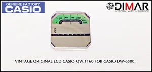 REPLACEMENT VINTAGE ORIGINAL LCD CASIO QW-1160 NOS. FOR CASIO DW-6500. - Picture 1 of 1