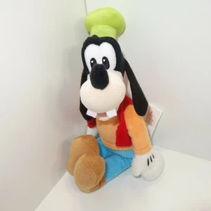 Goofy Dog Plush 10" Stuffy Original Disney Tag Colorful Clothes Green Hat - Picture 1 of 8
