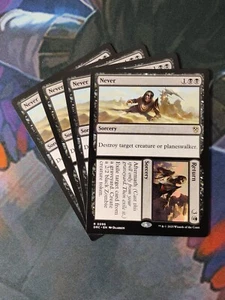 Never / Return x 4 | 7% Off 2+ | Aetherdrift | NM | MTG - Picture 1 of 1