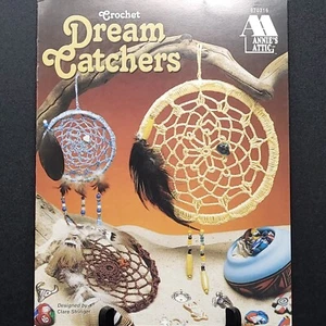 Annies Attic Vintage Crochet Dream Catchers Pattern Booklet Thread Crochet - Picture 1 of 2