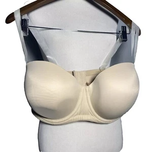 Cacique Bügel Support Lane Bryant nude/hellbraun BH Gr. 44DD - Bild 1 von 8