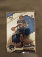 2020-21 NBA Mosaic Cole Anthony NBA Debut Rookie Card RC