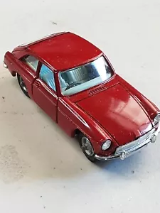 Vintage Corgi red MGB GT 1960S Diecast car - Picture 1 of 7