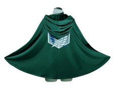 Attack on Titan Anime Shingeki no Kyojin Cloak Cape Cosplay Halloween Gift Dress