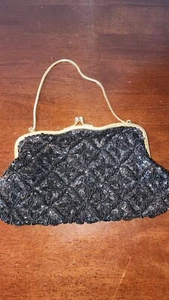 Vintage Richere Bag Beaded Clutch Hong Kong - Picture 1 of 7