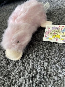Pink Ganz Teeny Google Mini Googles 5" Bean Plushie 1999 Vintage - Picture 1 of 4