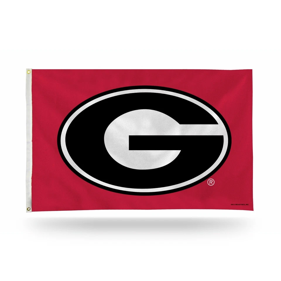 Rico Industries NCAA Georgia Bulldogs Primary 3' ' Banner Flag
