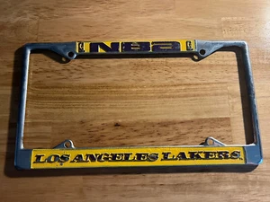Vintage Los Angeles Lakers License Plate Frame - Picture 1 of 1