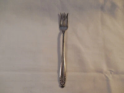 Cubiertos de plata esterlina Prelude International Silver 1939 (1) horquilla de pepinillo Foto 1 de 4