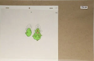 GhostBusters Original Production Drawing And Cel 79-32 Used Cond. - Picture 1 of 6