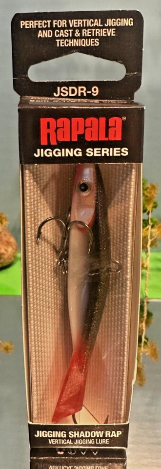 Señuelo vertical Rapala Jigging Series Jigging Shadow Rap JSDR09 plateado Foto 1 de 1