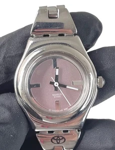 Swatch Irony Toyota Womens Watch Swiss Made Quartz AG 1999 Working New Batteries - Picture 1 of 15