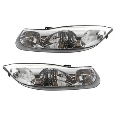 Conjunto de faros lado conductor y pasajero para Saturn SC1/SC2 2001 2002 | Par Foto 1 de 4