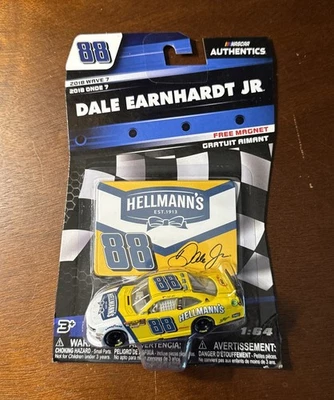 Nascar Authentics 2018 Wave 7 Dale Earnhardt Jr. #88 Hellman's 1/64 Scale Car - Image 1 of 4