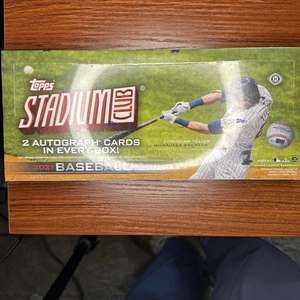 2021 TOPPS STADIUM CLUB BASEBALL Sealed HOBBY Box SKUBAL OHTANI JUDGE GRIFFEY BO - Picture 1 of 6