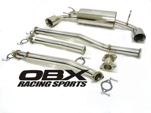 OBX Stainless Catback For 08-13 Nissan Altima Coupe 2.5L 3.5L VQ35DE Exhaust Kit - Picture 1 of 8